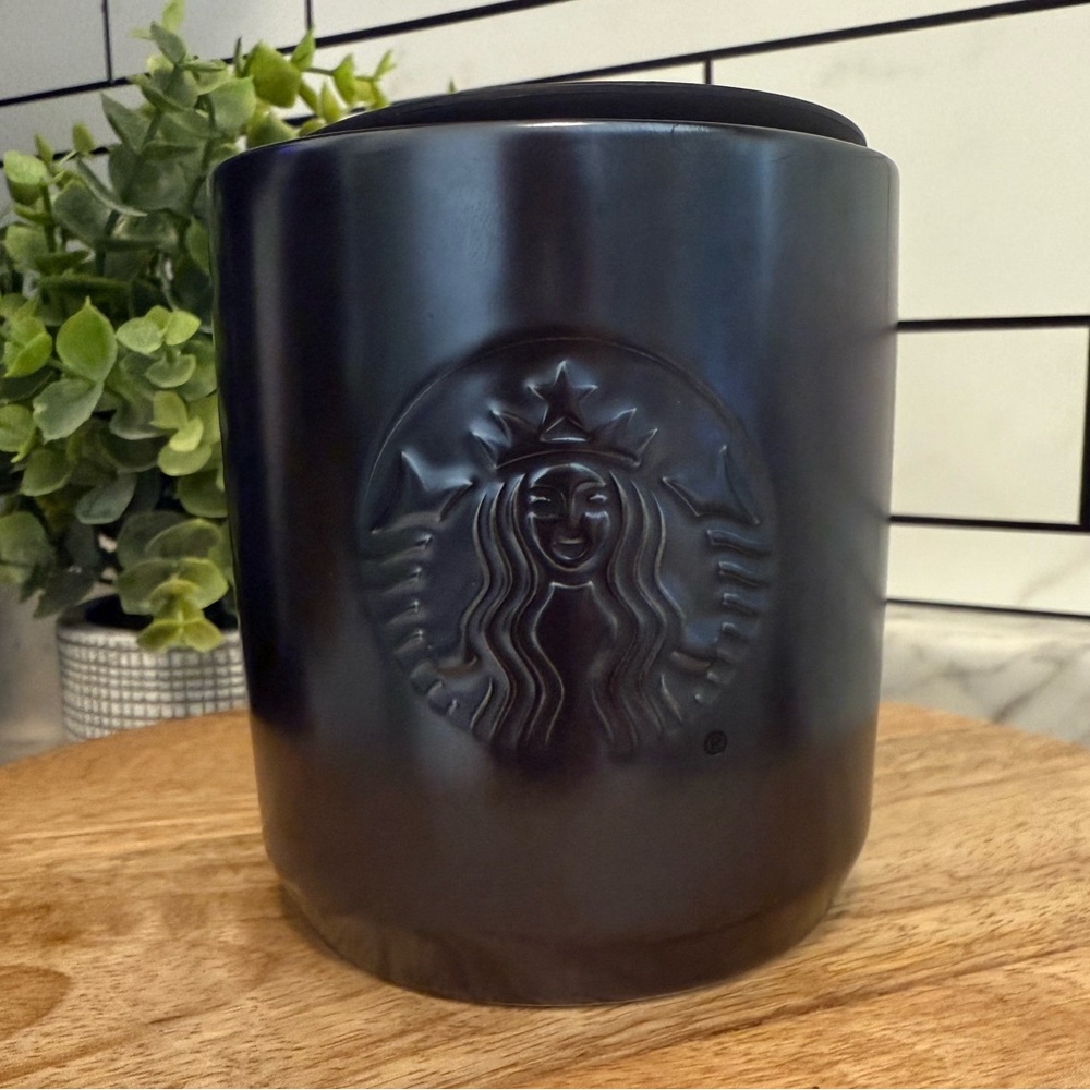 Starbucks Ceramic Matte Black Tumbler